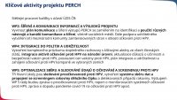 Mezinárodní projekty a další výzvy