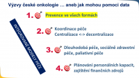 Data potvrzují posun české onkologie: klesající úmrtnost, rostoucí zátěž systému a záchyt díky screeningovým programům